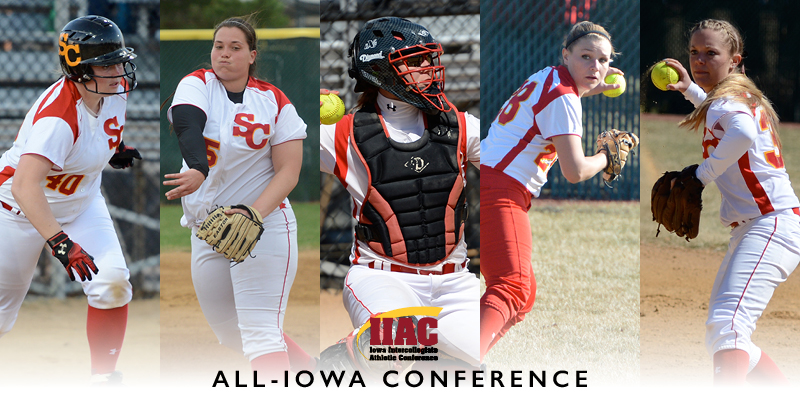 Five named to All-IIAC Softball Team