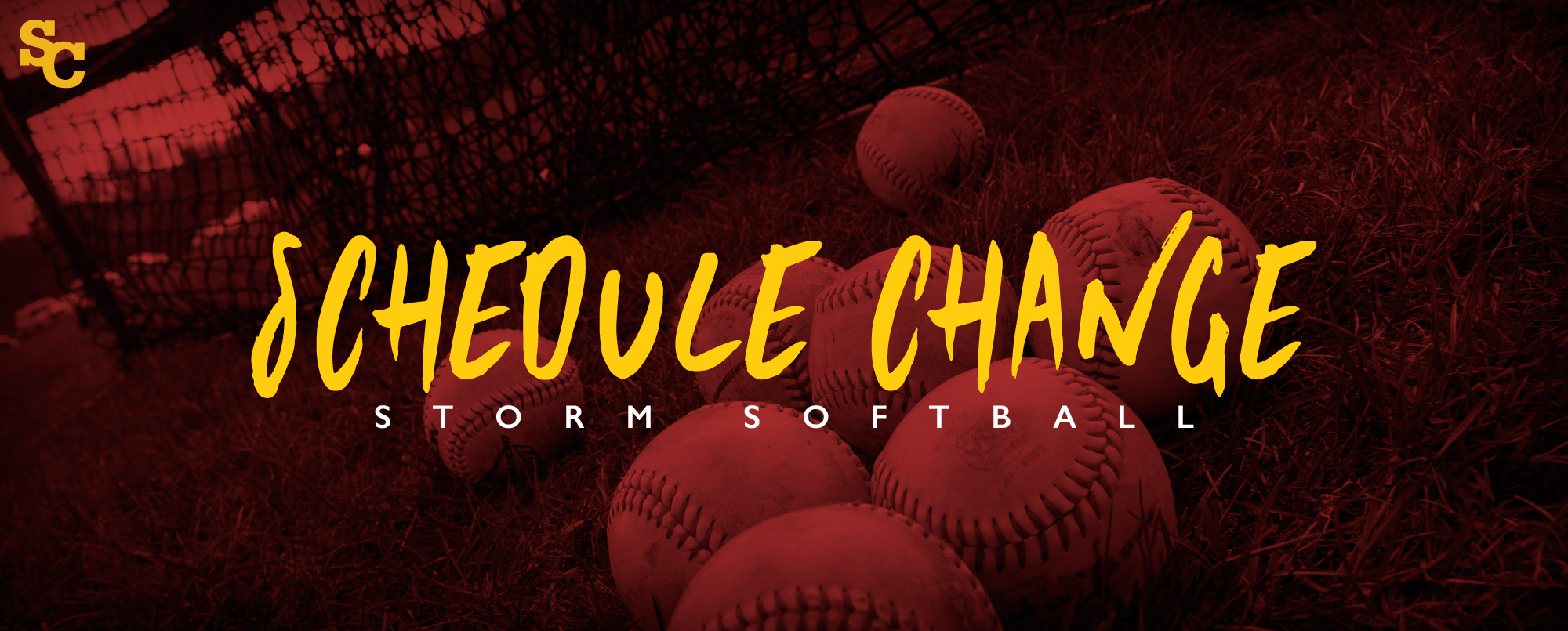 Wednesday&rsquo;s softball doubleheader moved up one hour