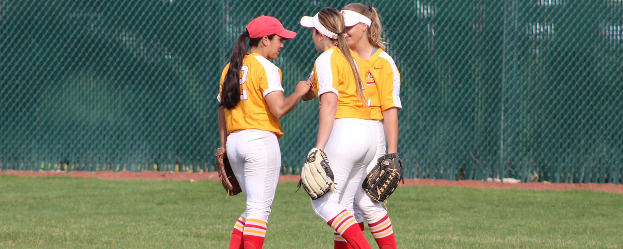L-R: Arianna Kim, Brynna Bowman and Amron Born