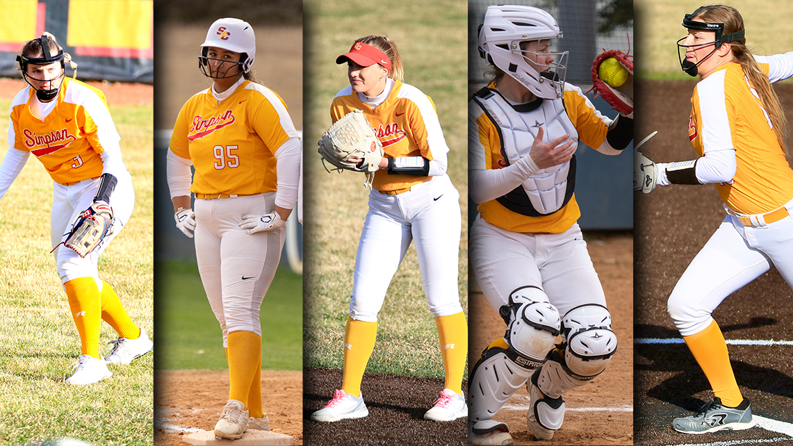 Left to right: Alexis Ehlers, Karlie Hill, Kate Kriegel, Maddie Luderman, and Madeline Petersen (photos by Jared Oosterhuis)