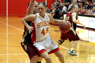 Simpson women fall to Coe in key IIAC showdown