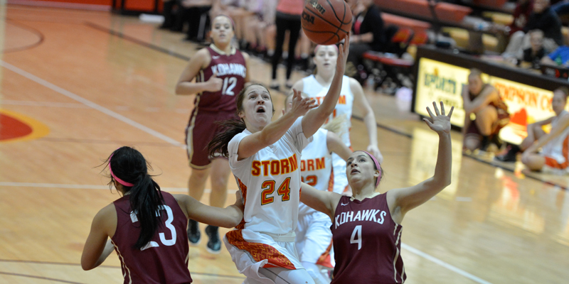 Coe's long-range shooting shooting sinks Storm