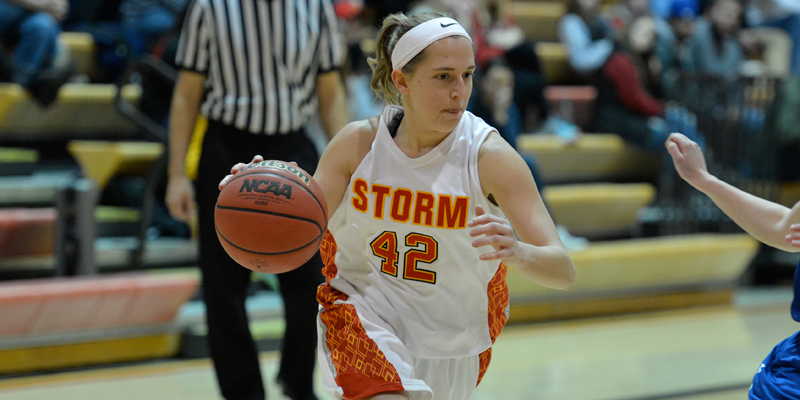Haupt, bench help Storm women stave off Central