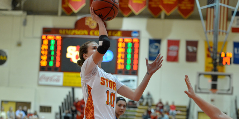 Storm women shoot to protect perfect home record against Luther