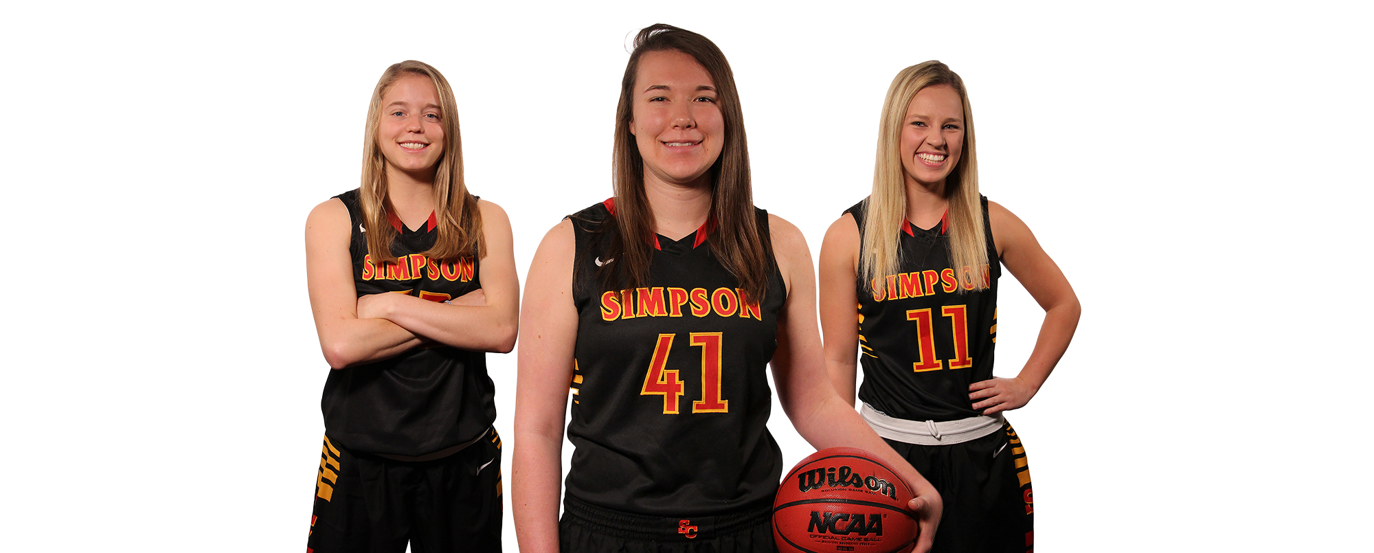From left: Claire Johnson, Jenna Taylor, Janey Botkins