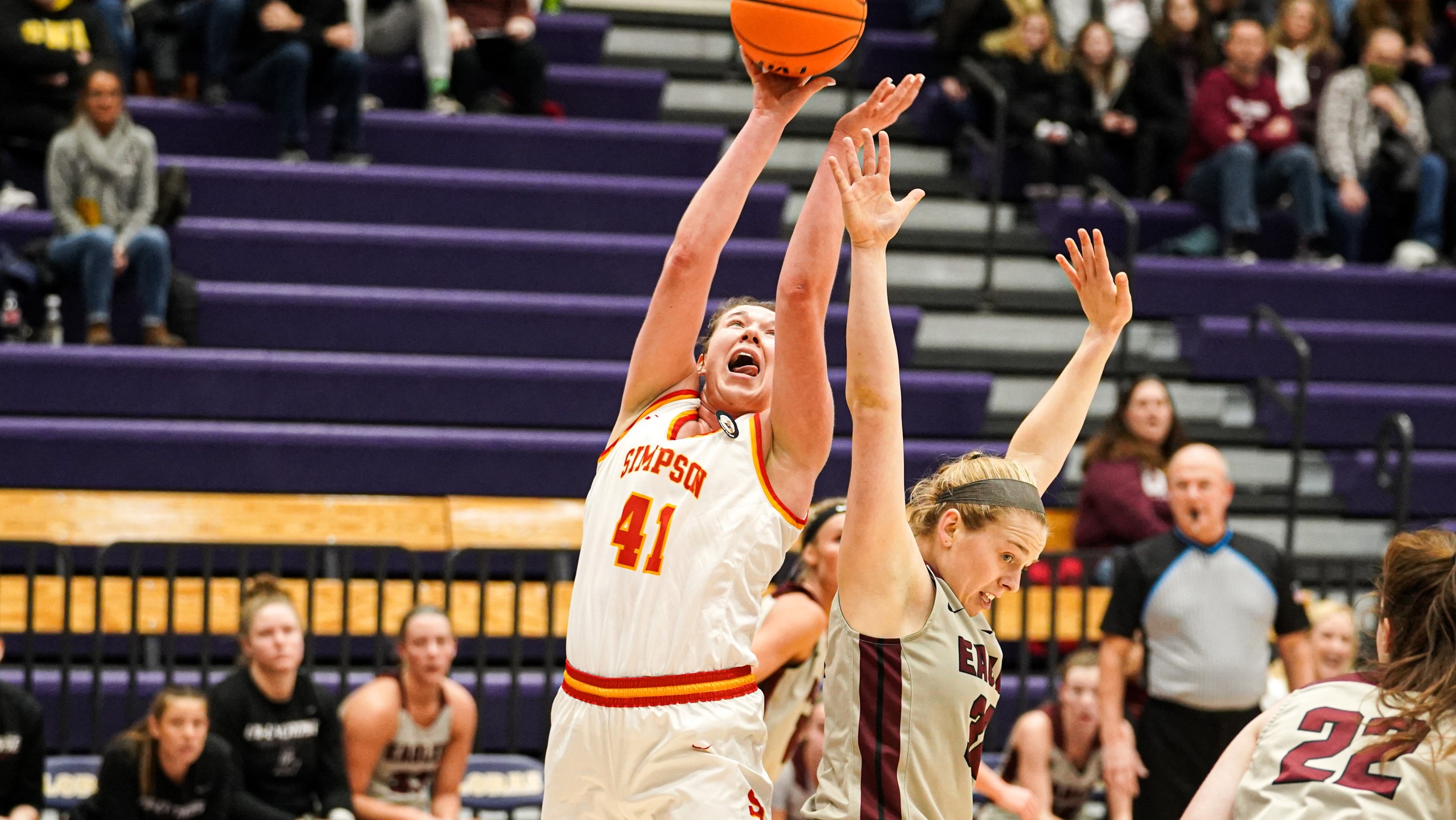 Graduate student Jenna Taylor (photo courtesy of Loras Athletic Department)