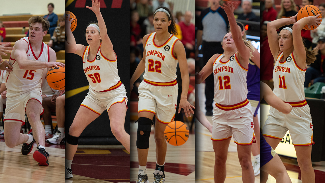 (L to R) Buck Eagleburger, Dylan Holland, Cassie Nash, Haley Rasmussen, Anna Wanek