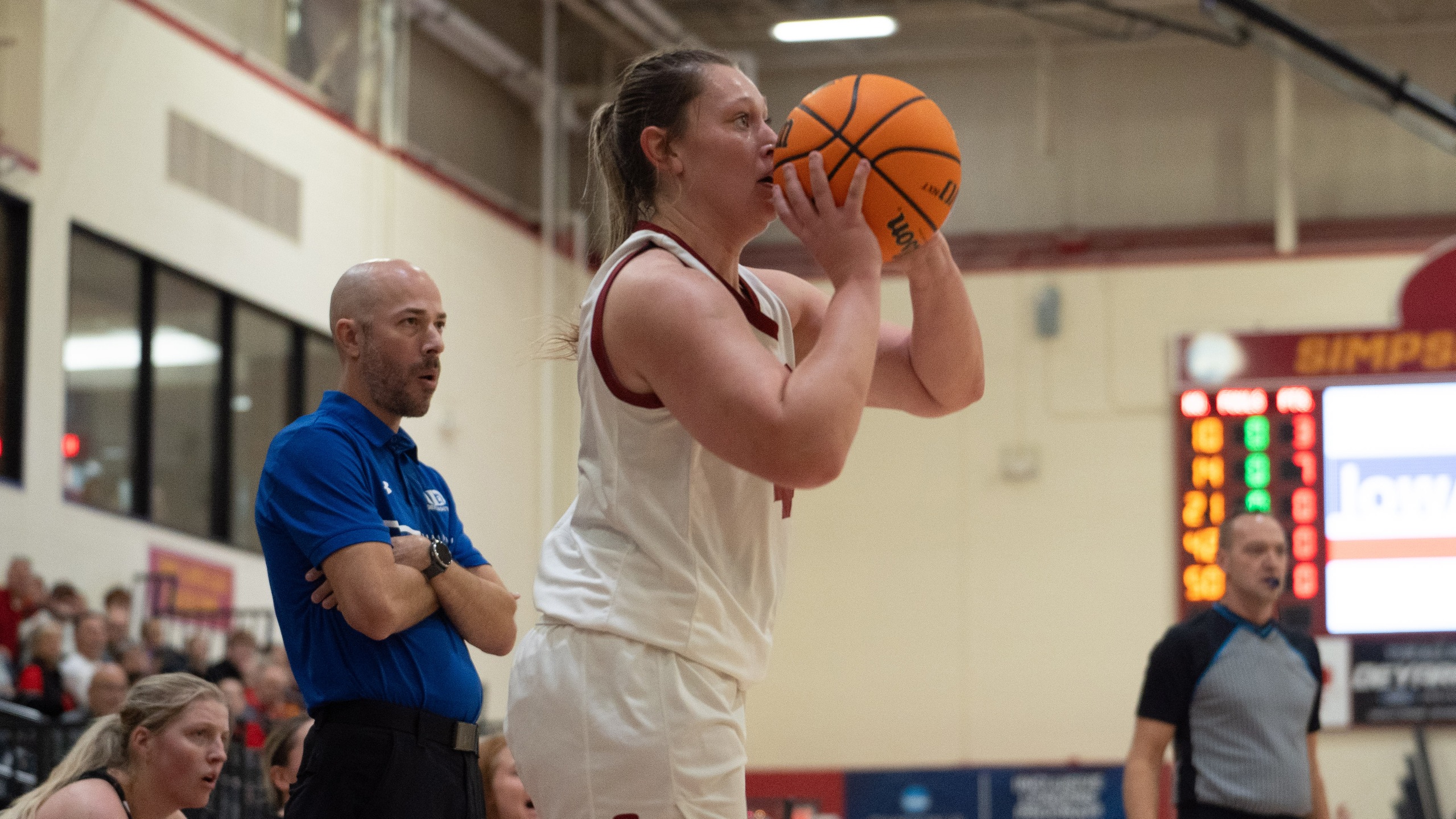 Senior Morgan Pietig (photo by Frank Novak)