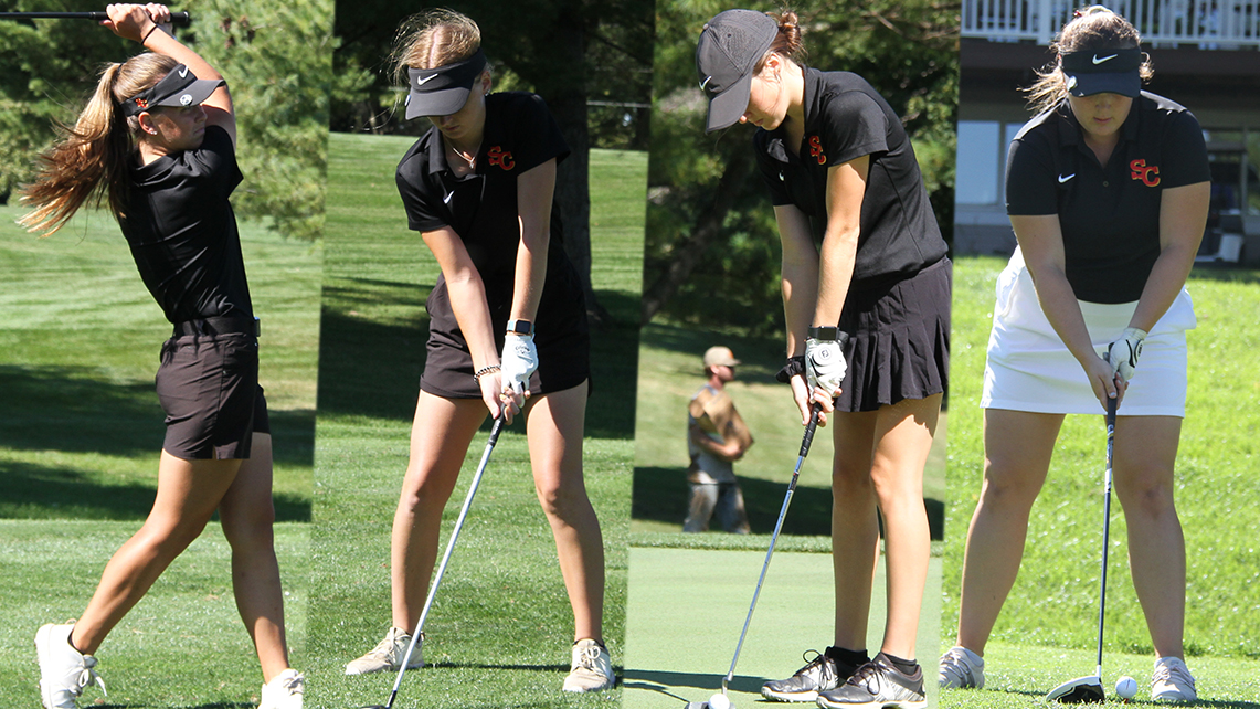 (L to R) Taylor Elam, Hannah Mulligan, Averi Peck, Maddy Streicher (photos by Zach Newcomer)