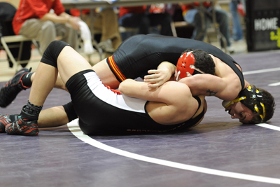 Simpson picks up first dual win of the season