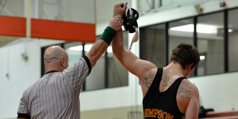 Simpson faces nationally-ranked foes at IIAC Duals
