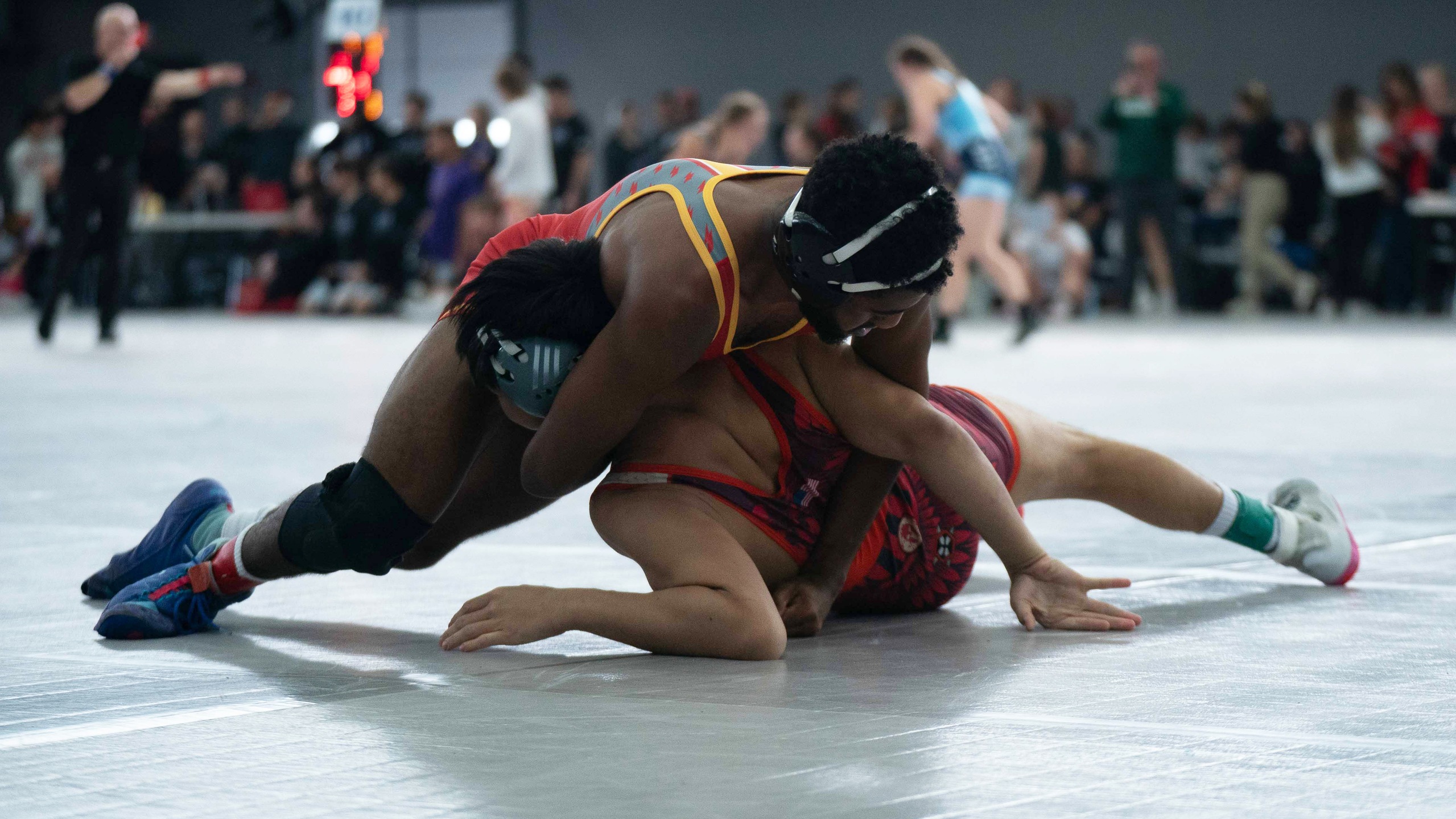 Freshman Isaiah Burney (photo by Frank Novak)