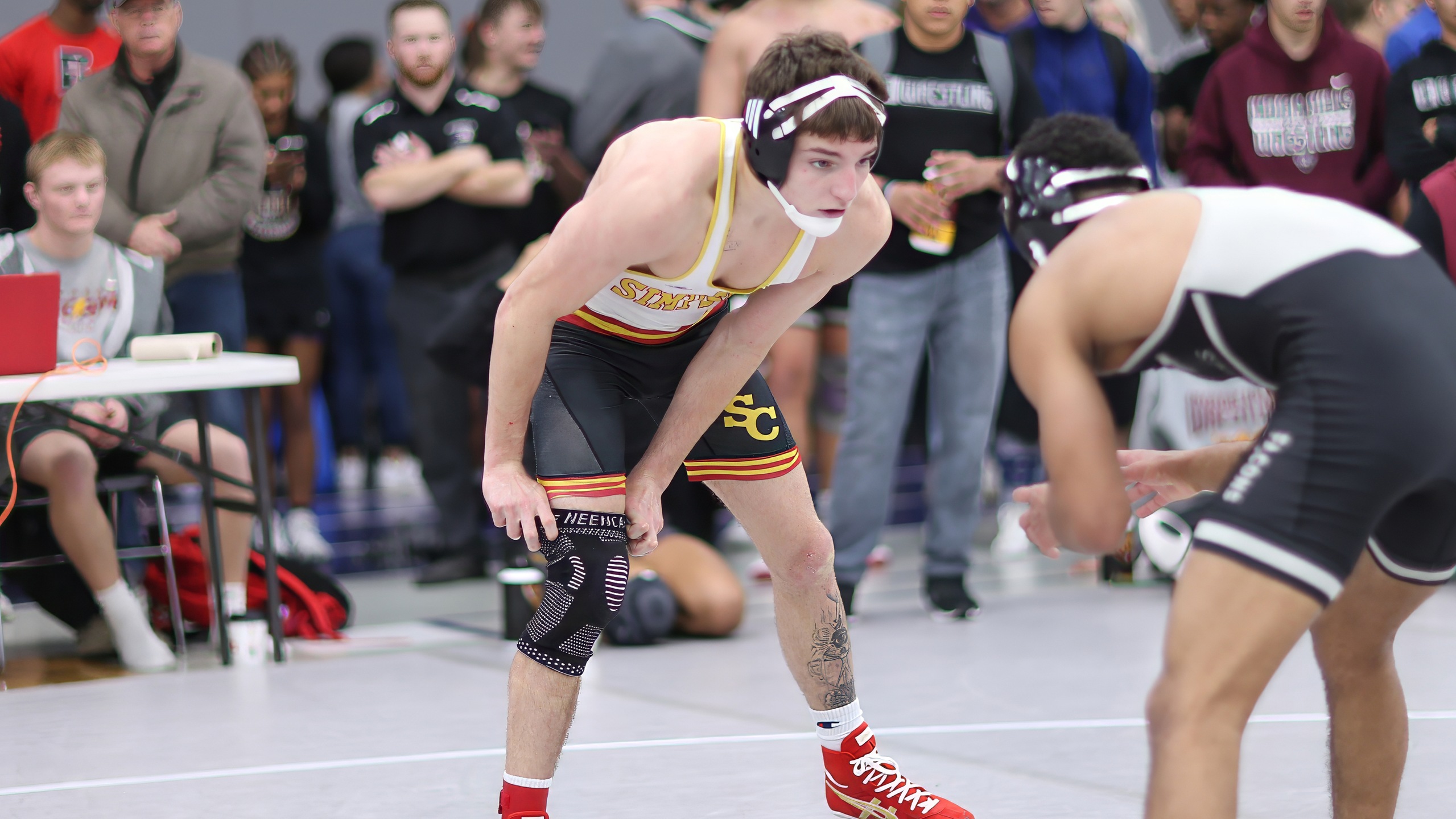 Freshman Easton Biladeau (photo by Khamla Sithonnorath)