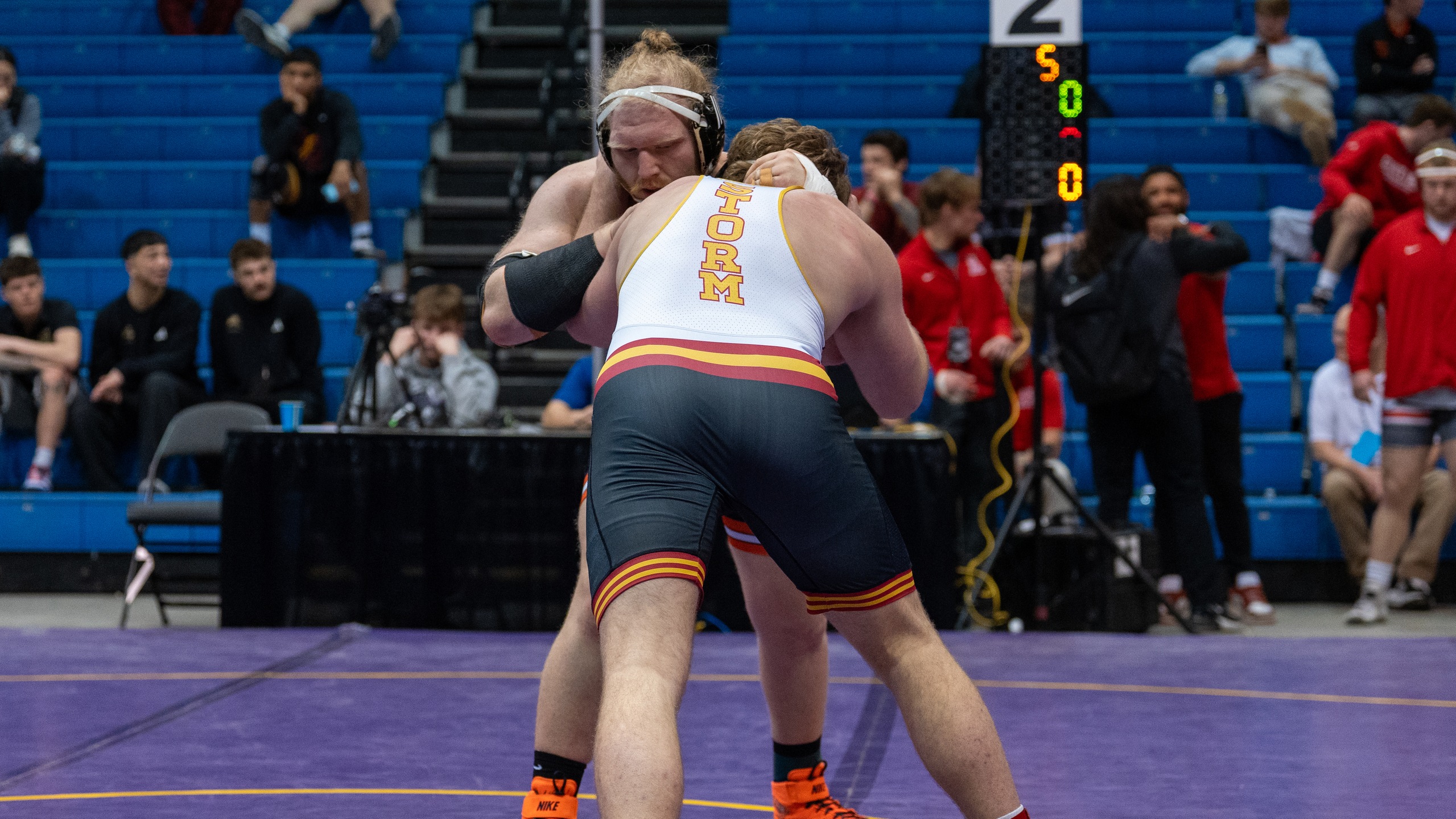 Freshman Carson Slorah (photo by Daniel Welter)