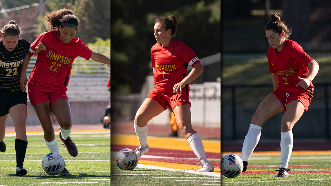 L to R: Cassie Nash, Julia Wagoner, Maddie Hays (photos by Frank Novak)