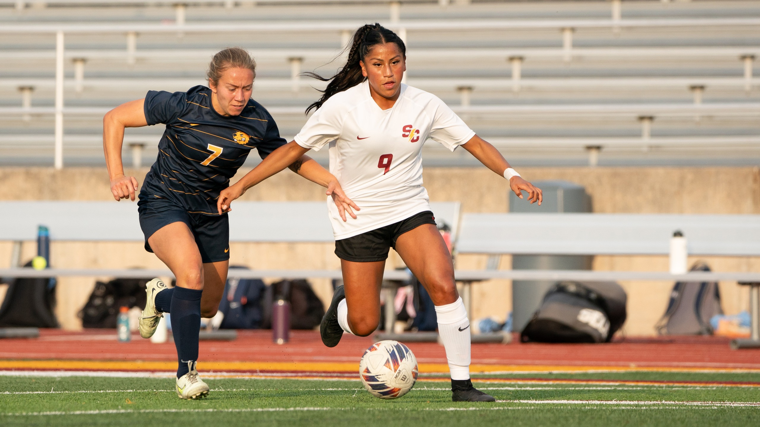 Junior Anna Eide (photo by Frank Novak)