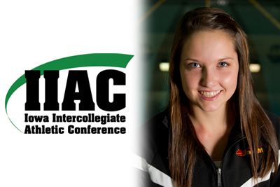 Lein named IIAC Swimmer of the Week