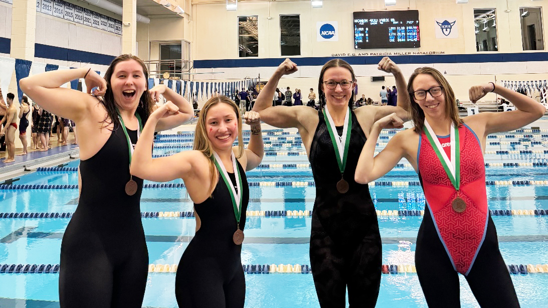 Left to right: Kate Minette, Breana Hinson, Katie Oosterhuis, and Keelin Curley