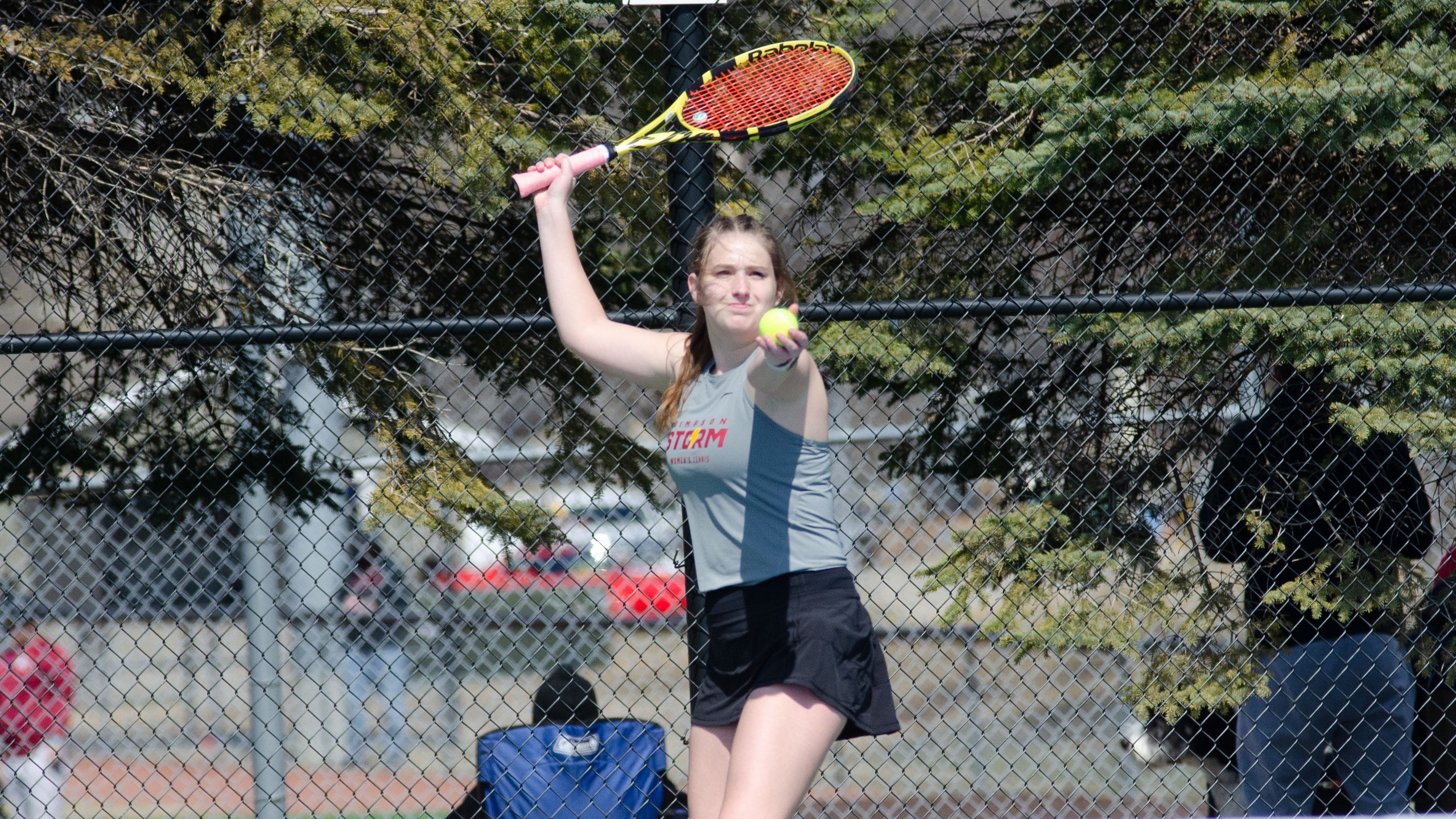 Senior Carina Covington (photo by Morgan Rosenbeck)