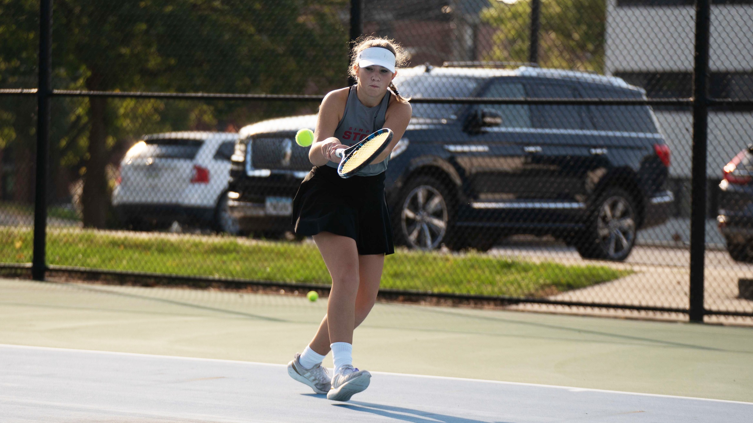 Freshman Grace Peck (photo by Frank Novak)