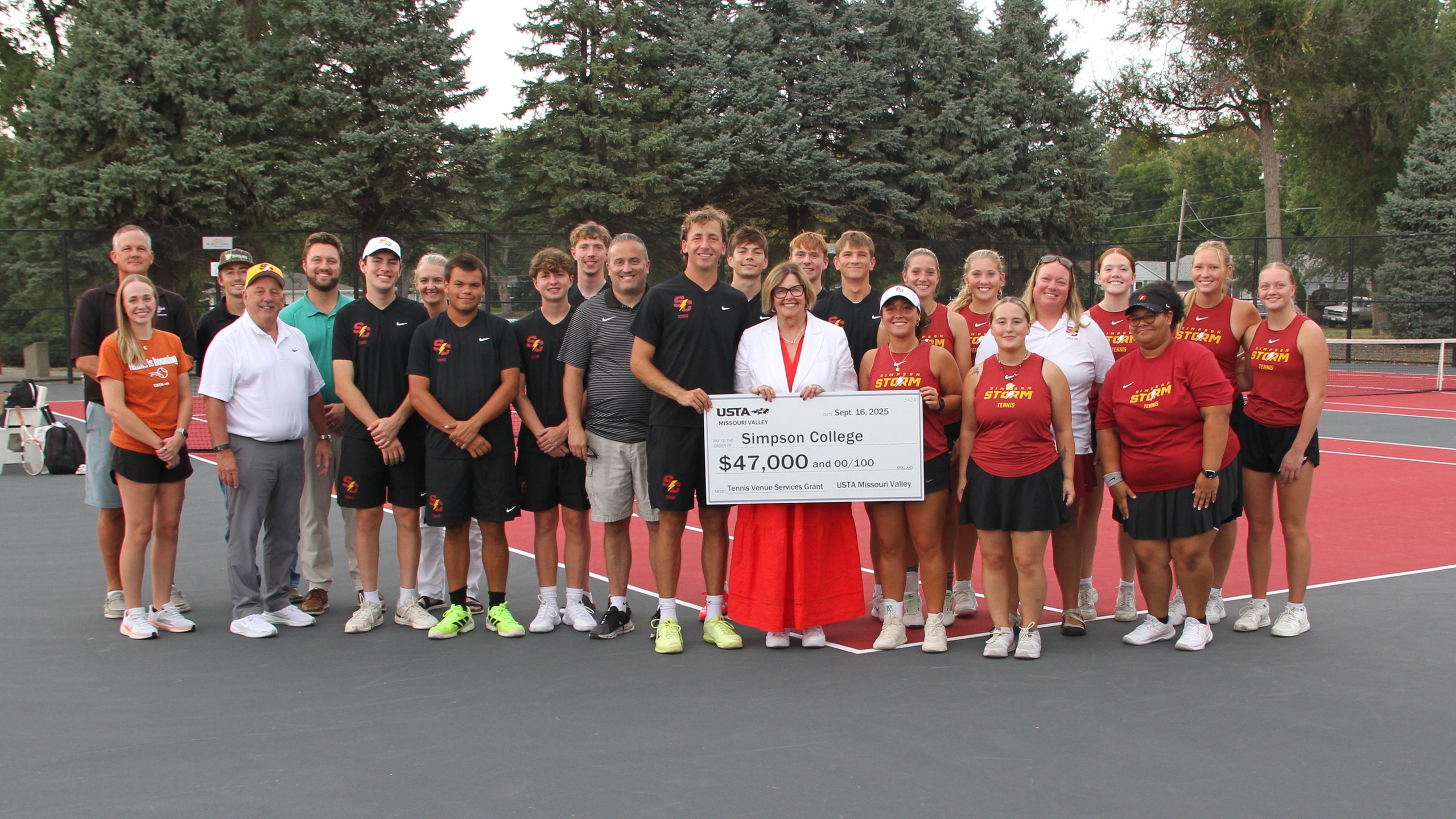 Tennis courts resurfaced thanks to USTA grant