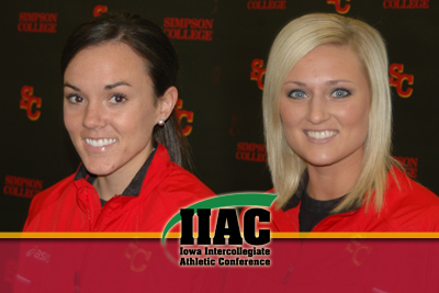 Simpson sweeps women's track and field league honors