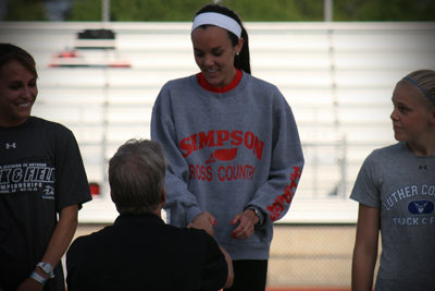 Ellingson wins 1500 at conference championships