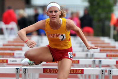 Simpson kicks off IIAC Championships