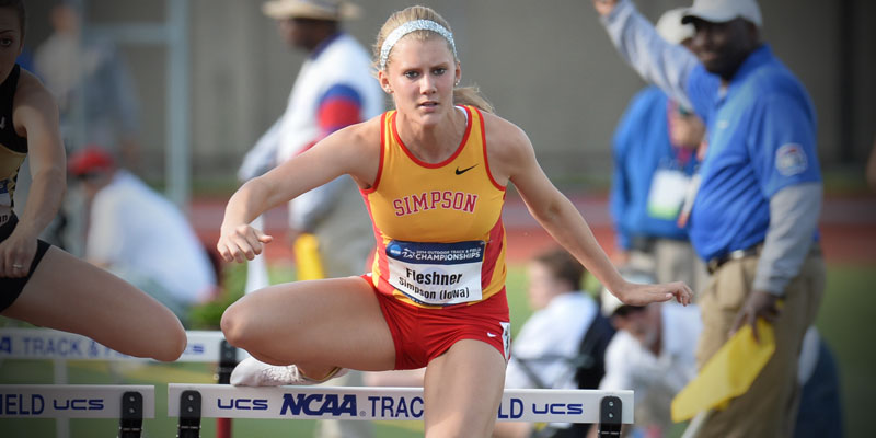 Fleshner competes at Division III Nationals