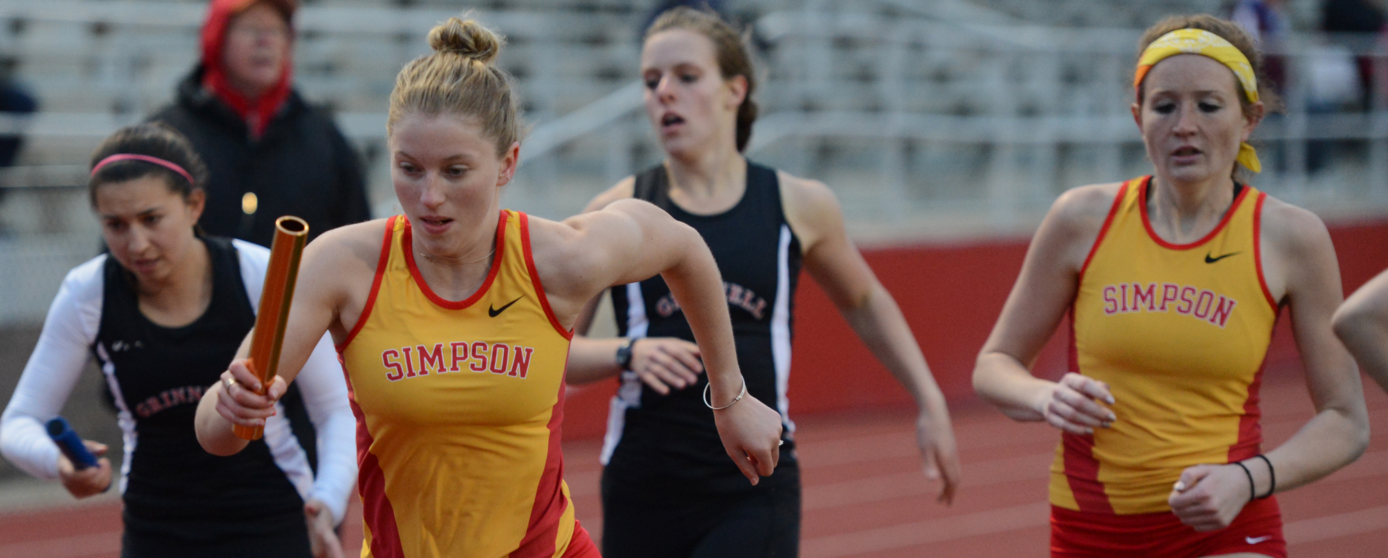 Freshman Audrey Klein (left) and senior Jessica Gronke