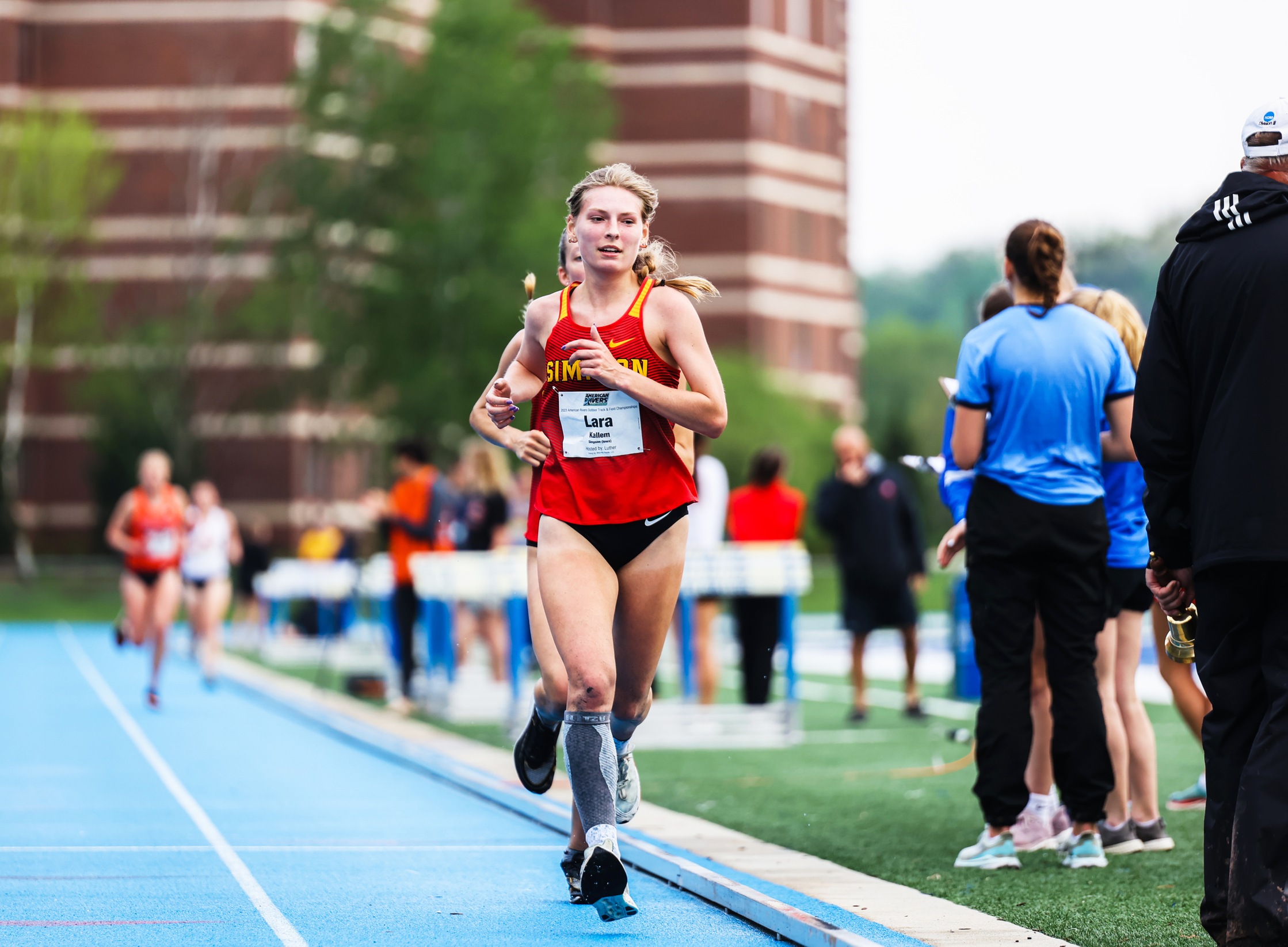 Senior Lara Kallem (photo by Kylie Macziewski)