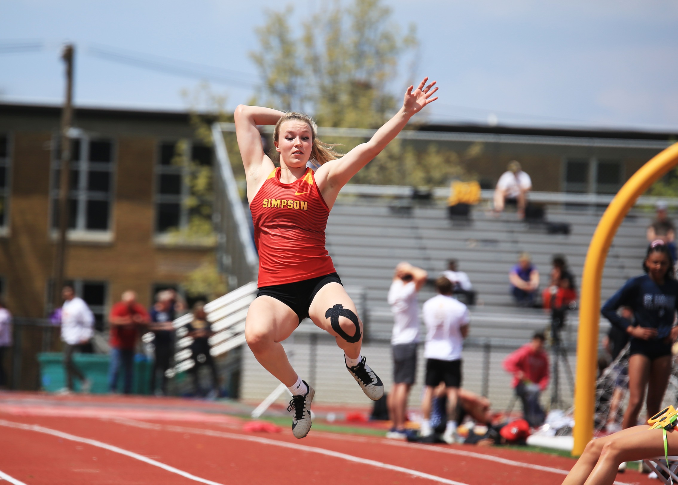 Sophomore Anna Parrott (photo by Jared Oosterhuis)