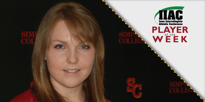 Rogers named IIAC Player of the Week