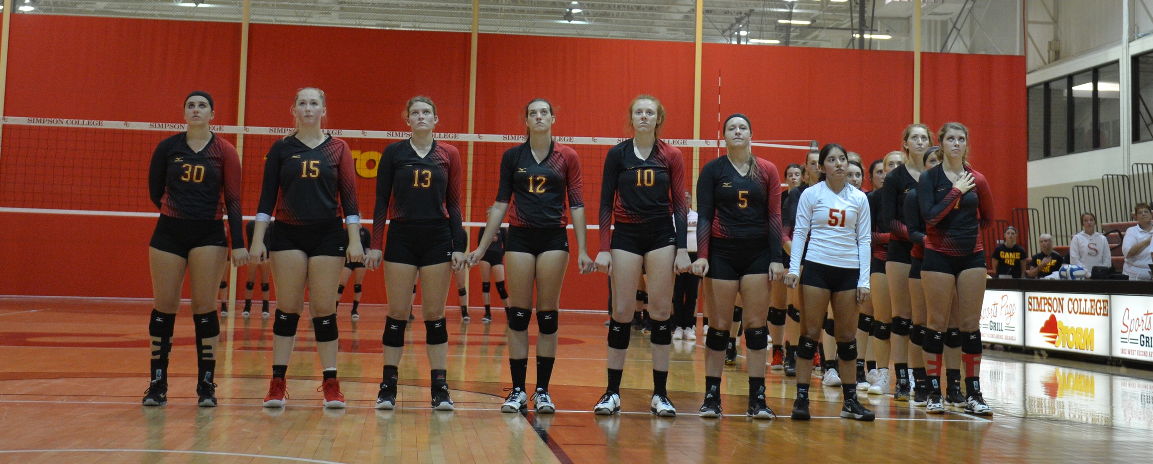 Storm tally AVCA Team Academic Award