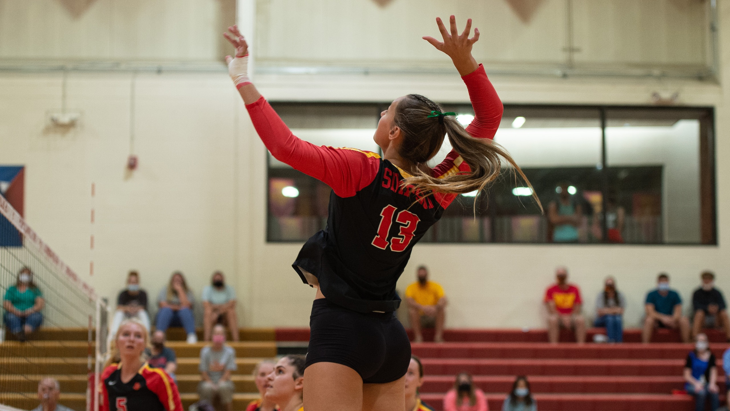 Sophomore Courtney Paxton