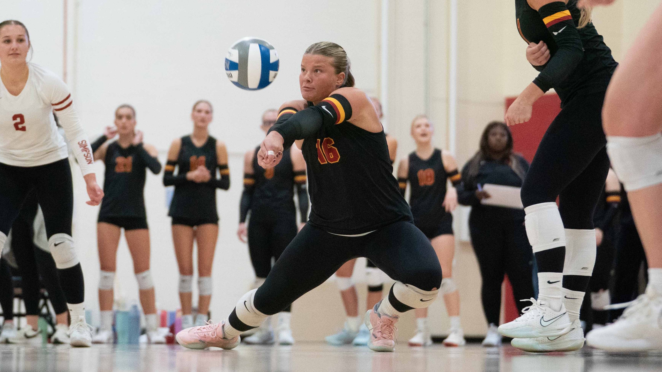 Junior Audrey Behrens (photo by Frank Novak)