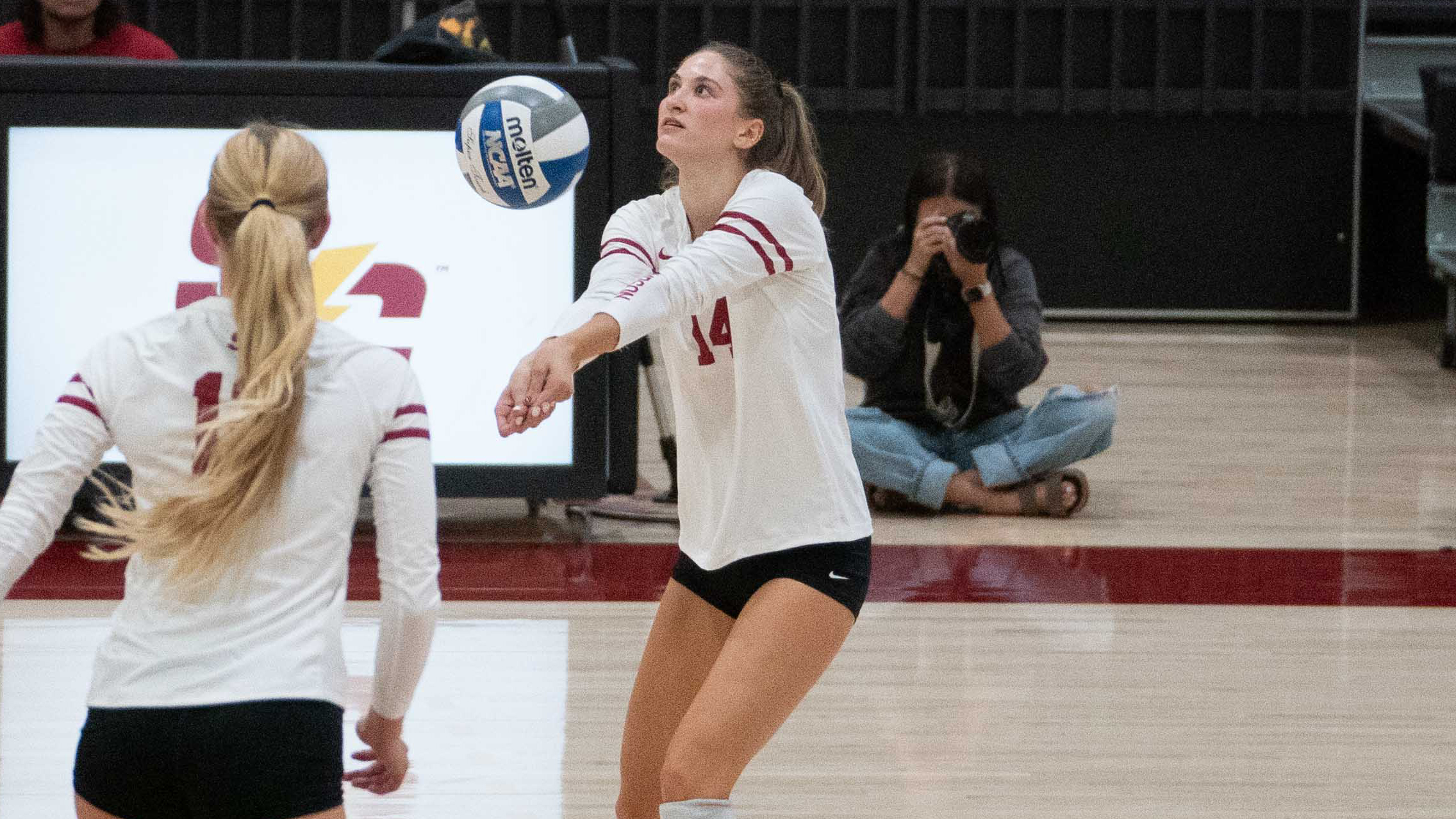Sophomore Emmy Seiler (photo by Frank Novak)