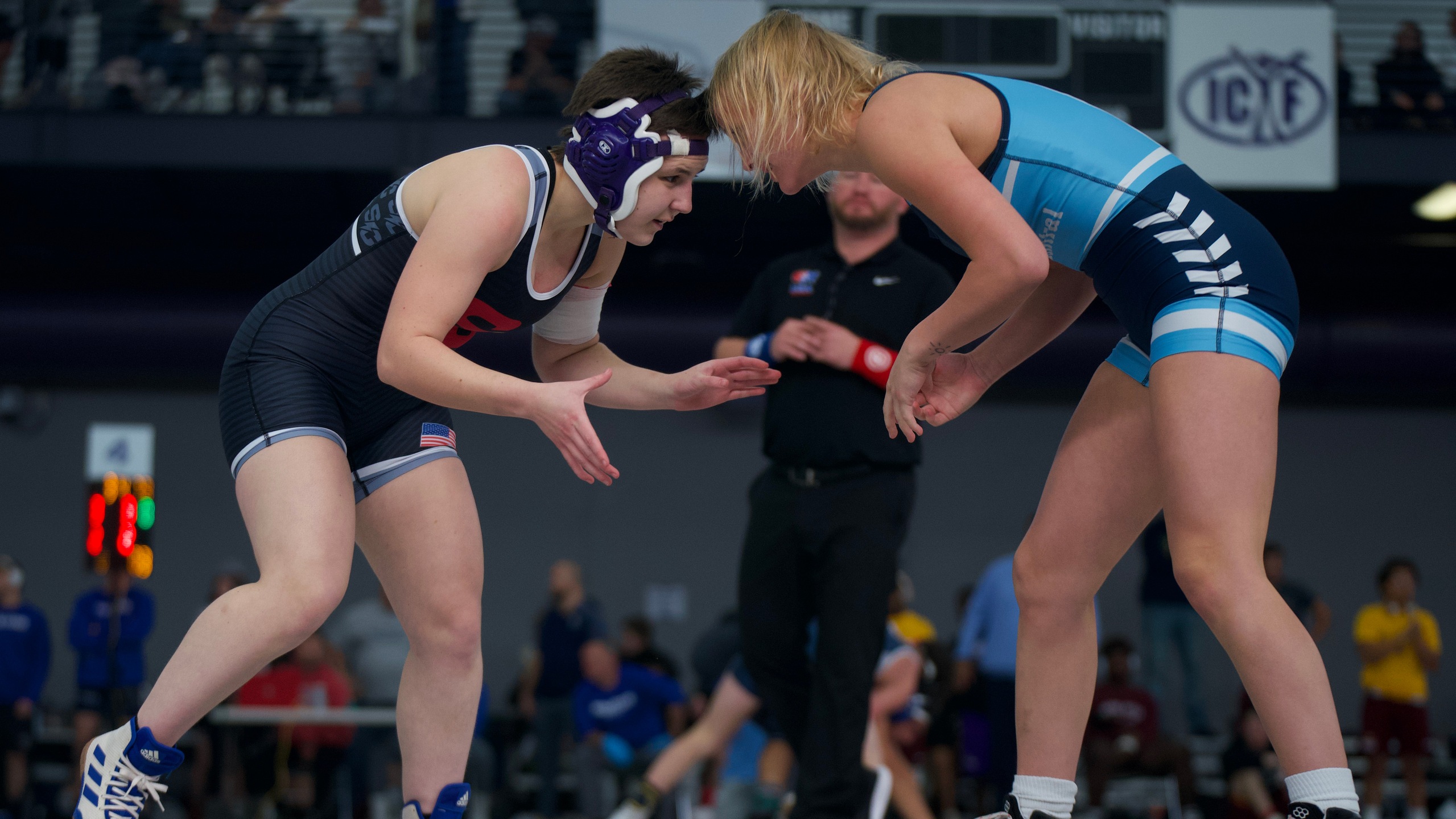 Freshman Ashley Cannon (photo by Frank Novak)