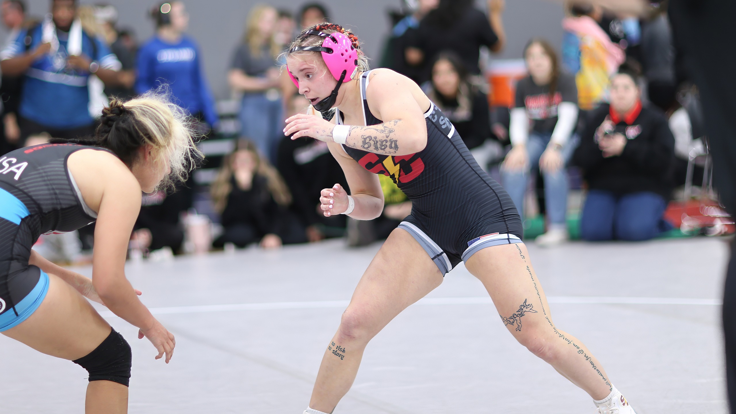 Freshman Paige Gershmel (photo by Khamla Sithonnorath)