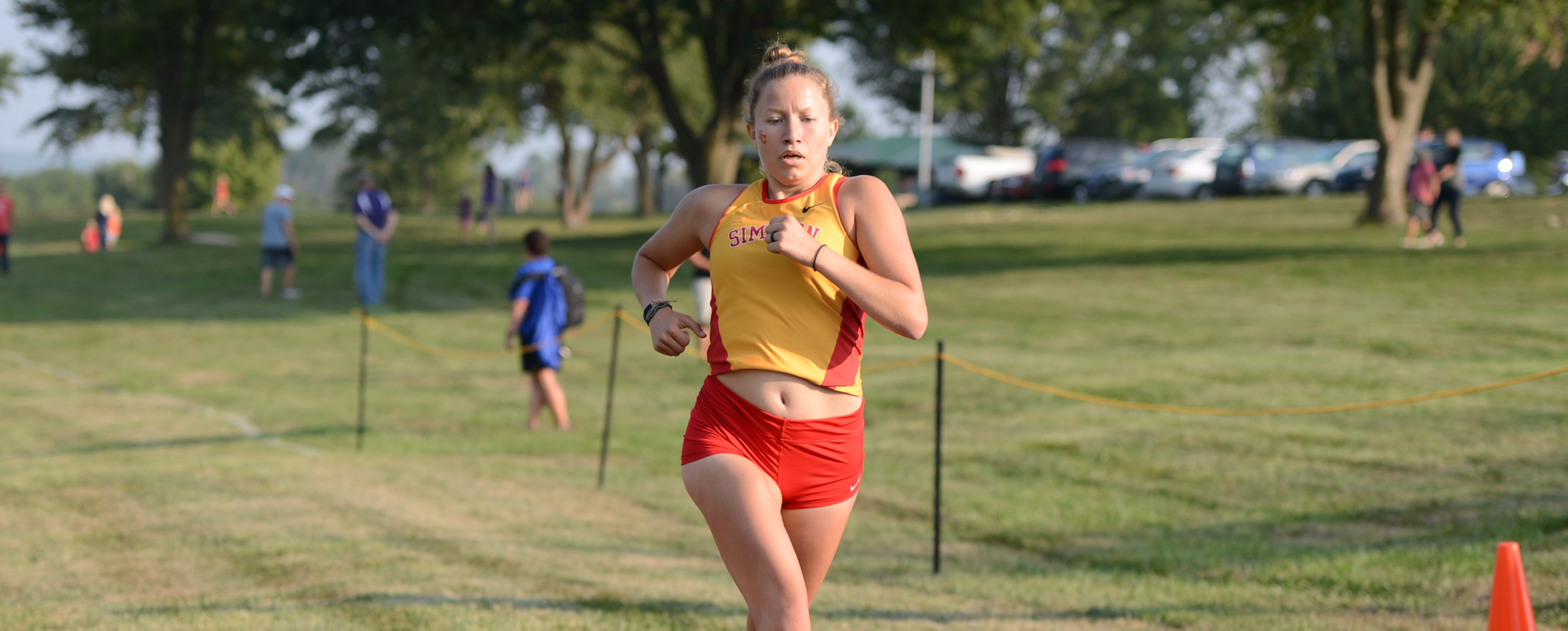 Timms, Neuendorf lead women&rsquo;s cross country in season-opening win
